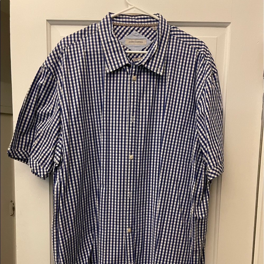 Men’s Short Sleeve Button Down by James Campbell.